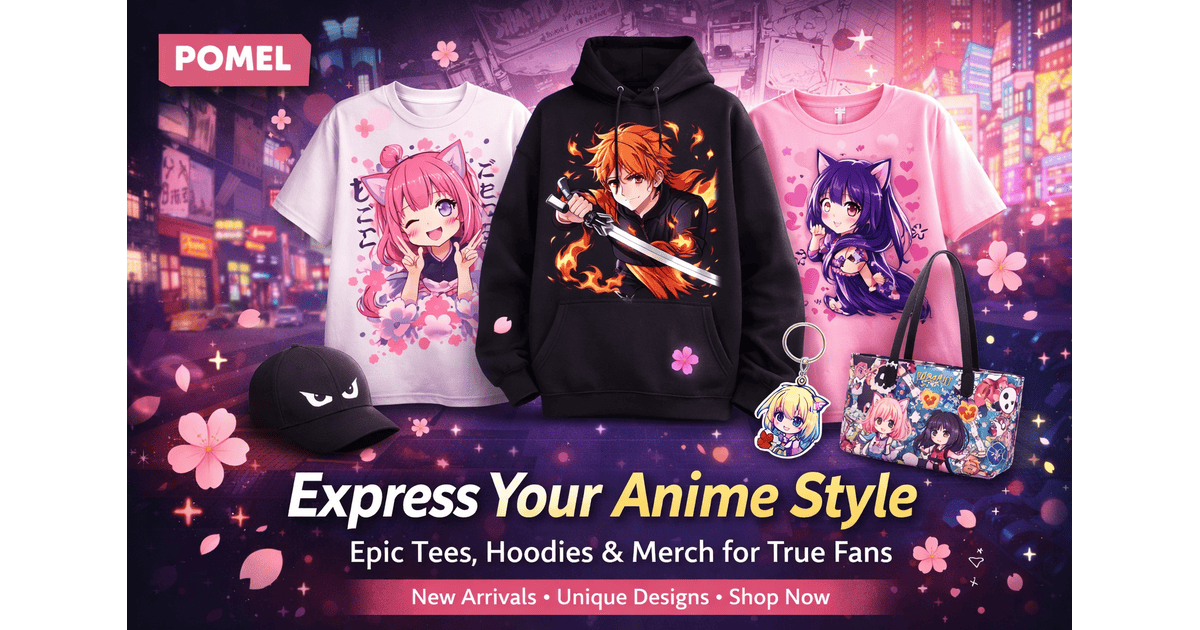 Pomel Clothing – Anime Inspired Apparel & Accessories