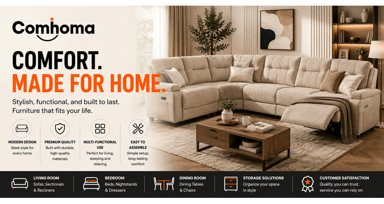 COMHOMA | Ergonomic Office Chairs, Recliners & Modern Home Furniture